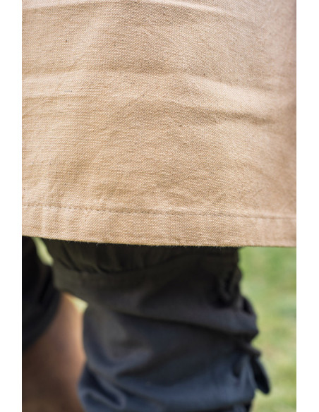 Túnica medieval Halvor, marrón miel