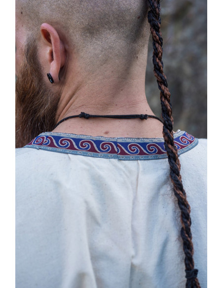 Túnica medieval Halvor, blanco natural