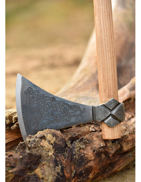 Hacha vikinga tipo Mammen, sin filo Hacha vikinga tipo Mammen, sin filo