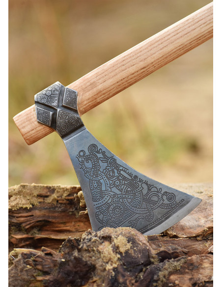 Hacha vikinga tipo Mammen, sin filo Hacha vikinga tipo Mammen, sin filo