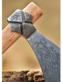 Hacha vikinga tipo Mammen, sin filo