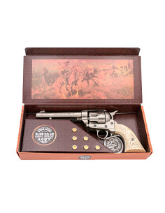 PeaceMaker Colt-45 revolver met lange loop, gepolijst... 2