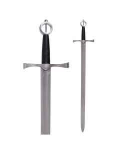 Espada empuñadura irlandesa con pomo anular, siglo XVI 2