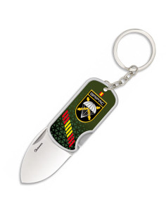 Navaja-llavero Bripac española 3D con clip, hoja 4 cm