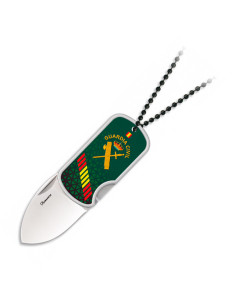 Spanisches Guardia Civil 3D-Taschenmesser mit Kugelanhänger, Klinge 4 cm