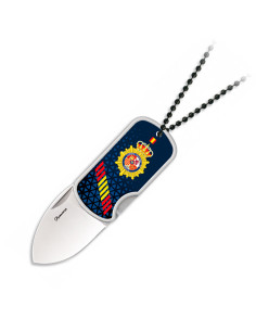 3D-Messer der spanischen Nationalpolizei mit...
