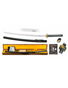 Katana Damaststahl für Übungen