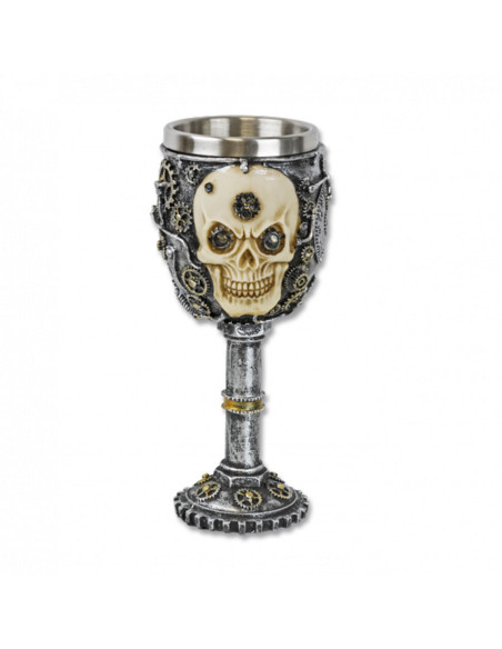 Tole10 Cup Skull SteamPunk-Modell