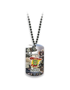 Bord met bolletjesketting Special Operations Command of...