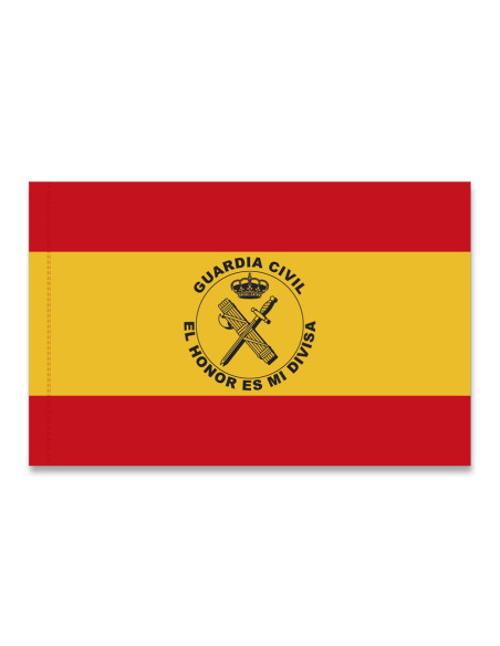 Flagge der spanischen Guardia Civil...