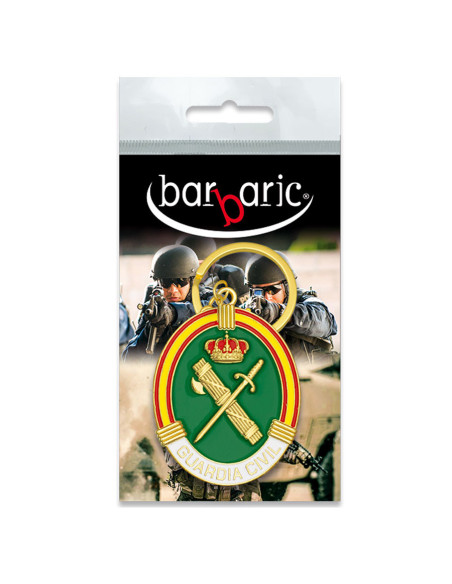 Gylden nøglering med insignier og...