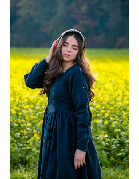 Noble Velvet Elaine Hood, Sort