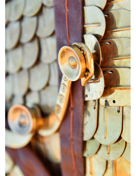 Lorica Squamata Romana con escamas de...