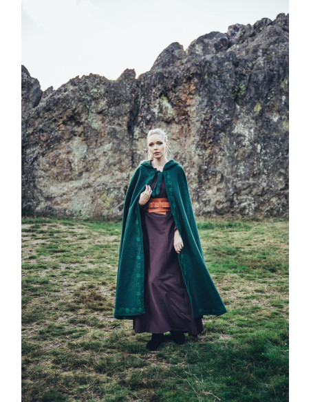 Middeleeuwse wollen cape met...