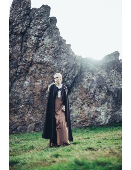 Middeleeuwse cape zonder capuchon...