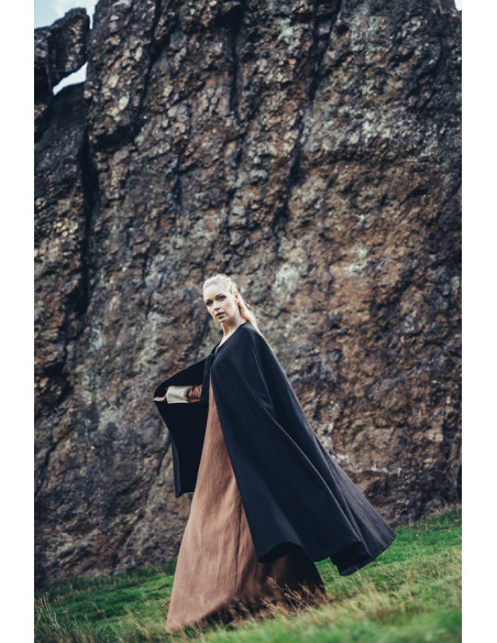 Middeleeuwse cape zonder capuchon...