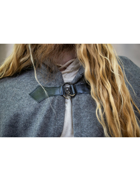 Middeleeuwse wollen cape Tjark model,...