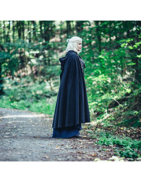 Middeleeuwse cape met borduursel...