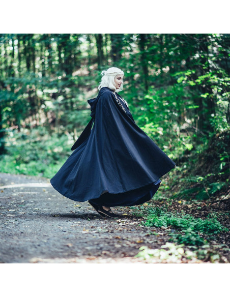 Middelalderkappe med broderi Lyra...