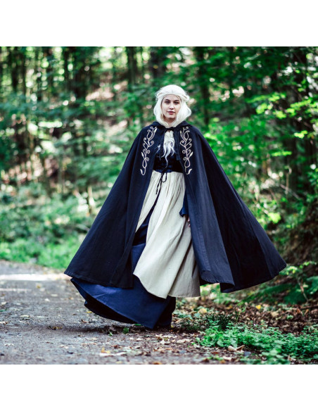 Middeleeuwse cape met borduursel...