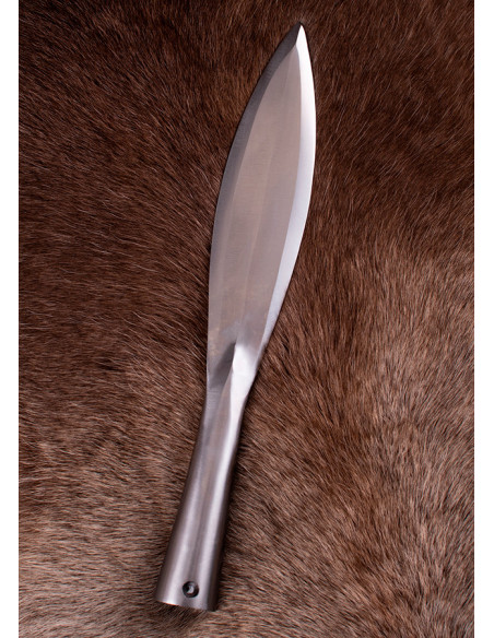 Blattförmige Wurfspeerspitze, 31,5 cm.