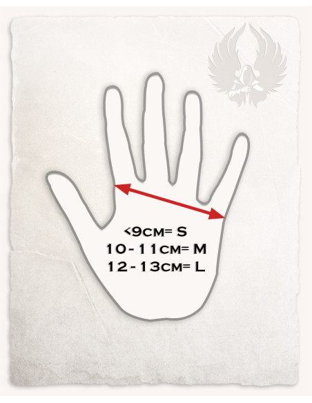 Robin linker keepershandschoen, 1 stuk