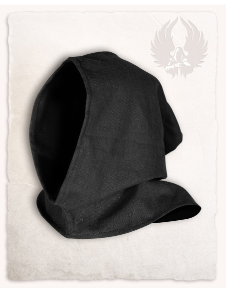 Zwarte vintage Bron katoenen canvas...