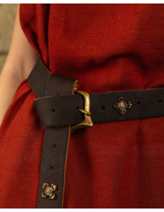Middeleeuwse Adalberto edelleren riem, 130 cm.
