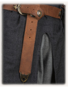Cinturón medieval Eberhard largo en varios colores
