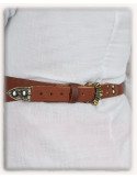 Cinturón ancho mujer Elina, tipo corpiño medieval, en varios colores