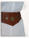 Breiter Damengürtel Elina, mittelalterlicher Bustier-Typ, in verschiedenen Farben