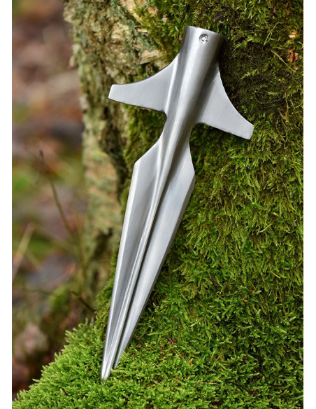 Viking speerpunt met vleugels, 28,5 cm.