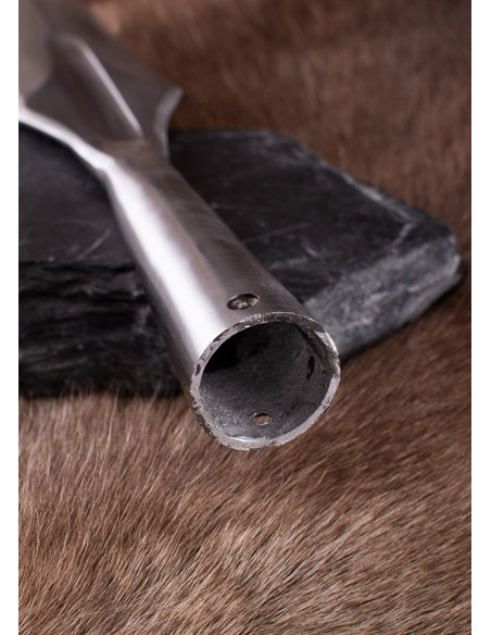 Punta de lanza medieval larga con...