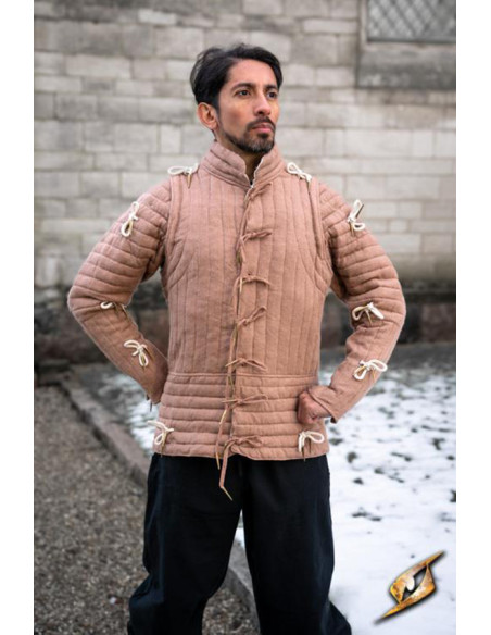 Kejserreje med ærmer, beige