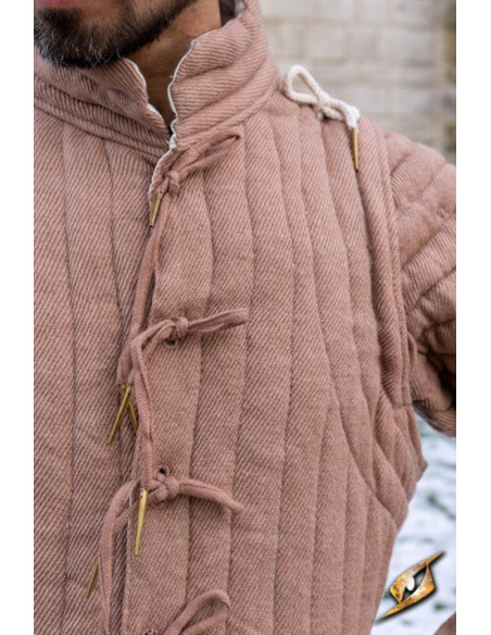 Keizersgarnaal met mouwen, beige