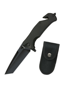 Navaja de rescate modelo Tanto Japonés, hoja 8 cm.