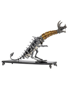 Cuchillo fantástico Dragón, con peana