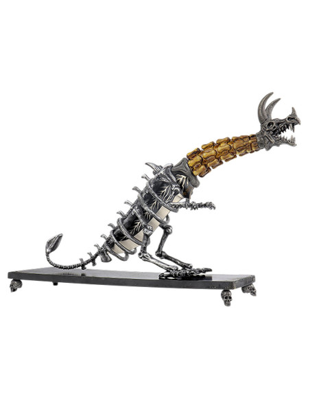 Cuchillo fantástico Dragón, con peana