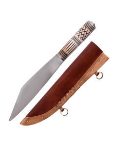 Wikinger Saxdolch mit Knochengriff