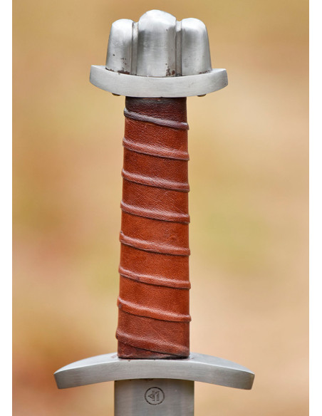 Vikingzwaard pommel 3 lobben voor...