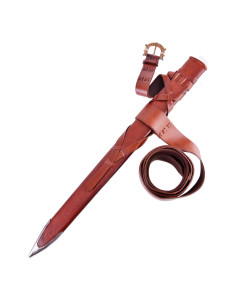 Schede en riem voor Vikingzwaard pommel 3 lobben voor...