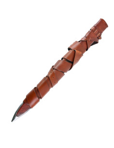 Scheide und Gürtel für Wikingerschwertknauf mit 3 Lappen... 2