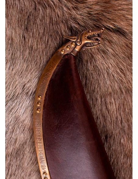 Lange Viking-sax met benen gevest,...