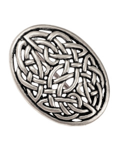 Broche Celta Calado Nudo Ovalado 2