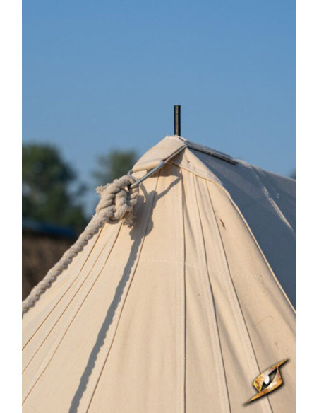 Middeleeuwse tent voor onverschrokken...