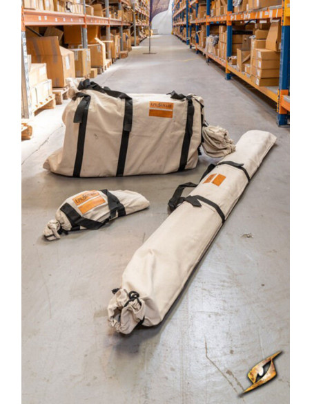 Middeleeuwse tent voor onverschrokken...