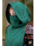Middeleeuwse jurk vrouw Rebel Adelina in groen