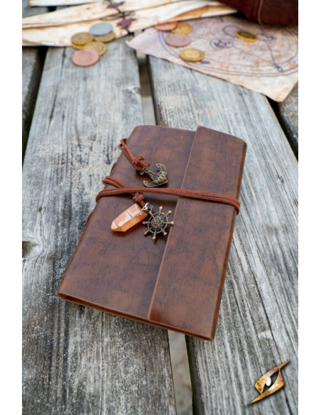 Sømandsdagbog i forskellige farver