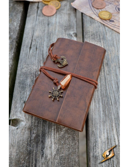 Sømandsdagbog i forskellige farver