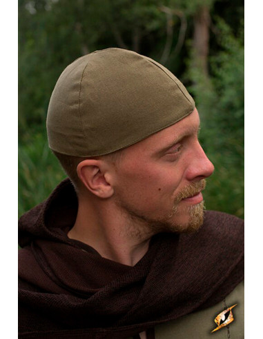 Baldur middelalderhat i olivengrøn